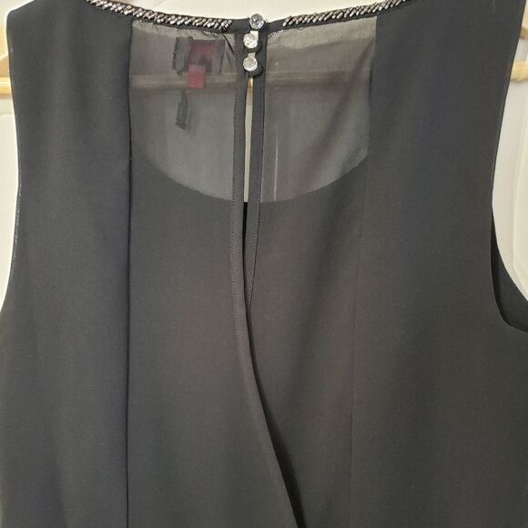 Only Sleeveless Fit & Flare Black LBD Size 6 Dress NWOT - Picture 3 of 10